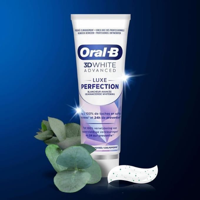 Oral B - Tandpasta - 3D White Advanced - Luxe Perfection - 75ml