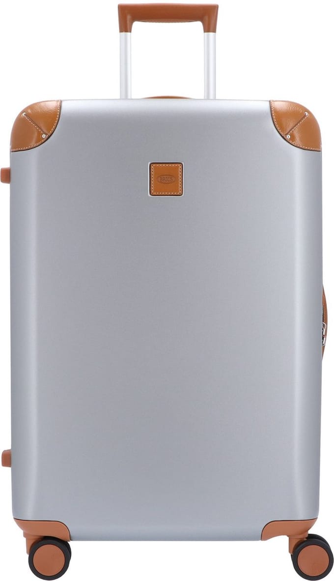 BRIC'S Amalfi Trolley 70,5 cm / 78 L Silver Zilverkleurig