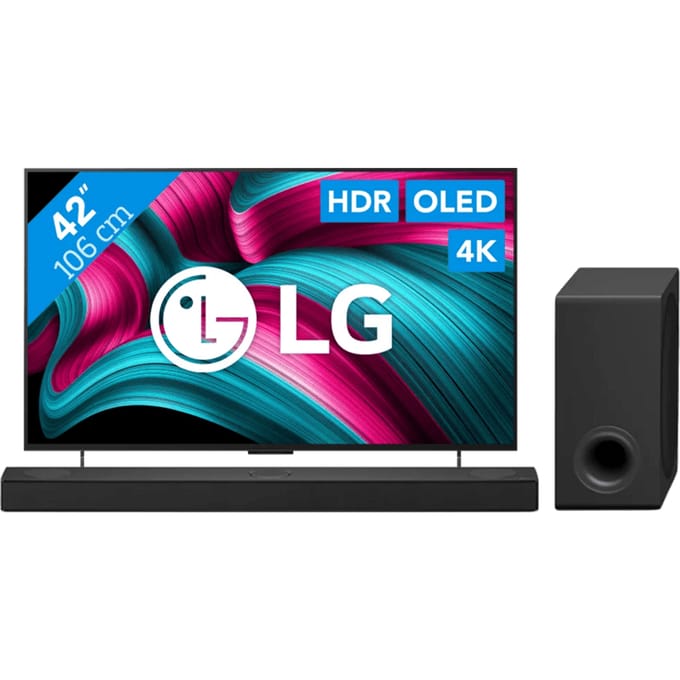LG 42" OLED EVO C54 4K (2025) + LG DS80TR