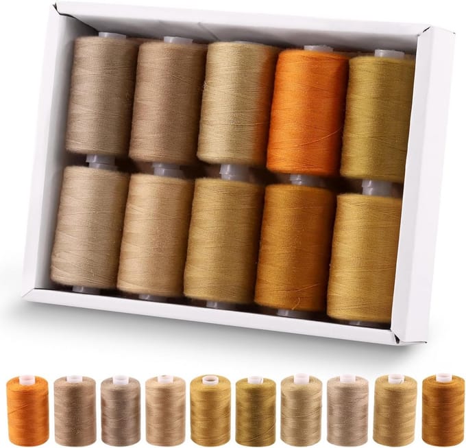 Polyester Naaigaren Set voor Naaimachine en Handwerken - Sterk en Duurzaam