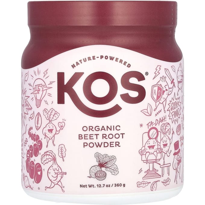KOS, Poudre de Racine de Betterave Biologique, 12,7 oz (360g)