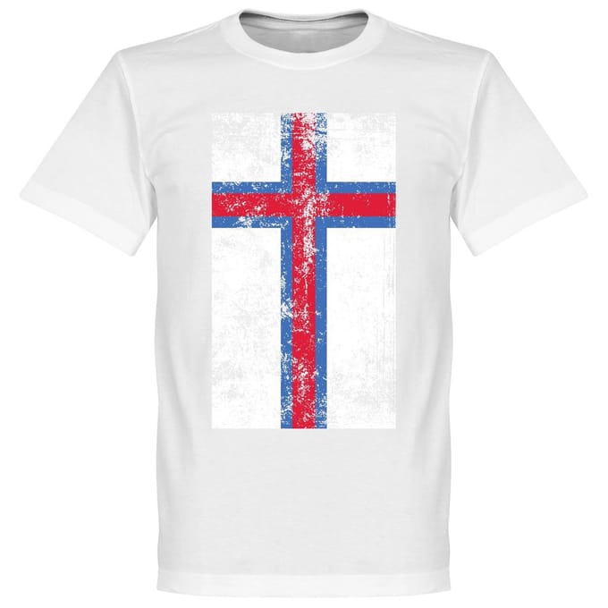 Faroër Eilanden Flag T-Shirt - S