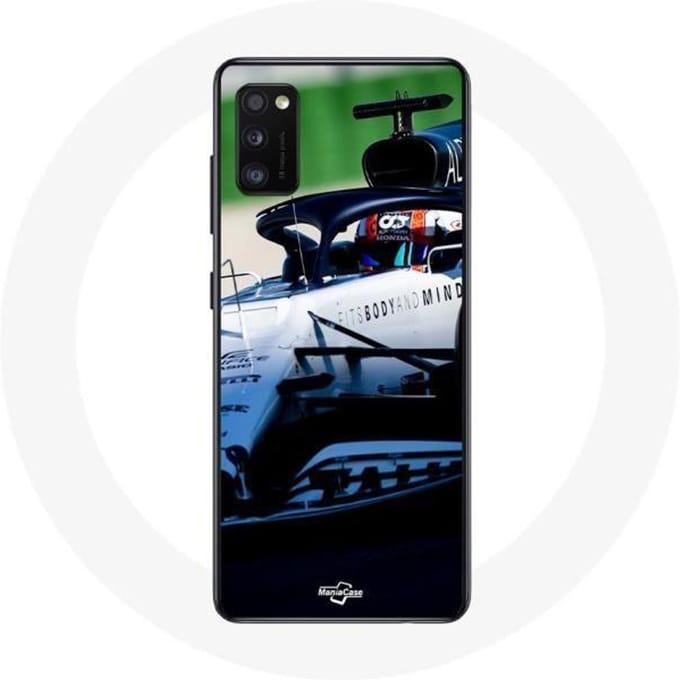 Coque - Formule 1 - Galaxy A41 - Pierre Gasly - Blanc - Rigide blanc