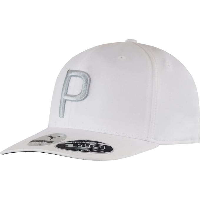 Puma P110 Snapback Wit Unisex Flex Fit Golf Cap 021448 04