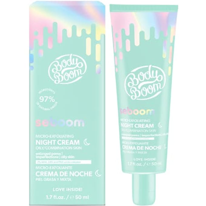 Bodyboom FaceBoom Seboom Micro-Exfoliating Night Face Cream 50 ml