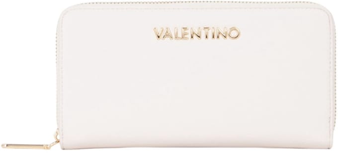 VALENTINO Portemonnee Sunshine Re Zip Around Wallet Ecru Beige