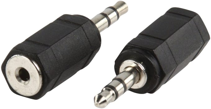 3,5mm Jack (m) - 2,5mm Jack (v) adapter