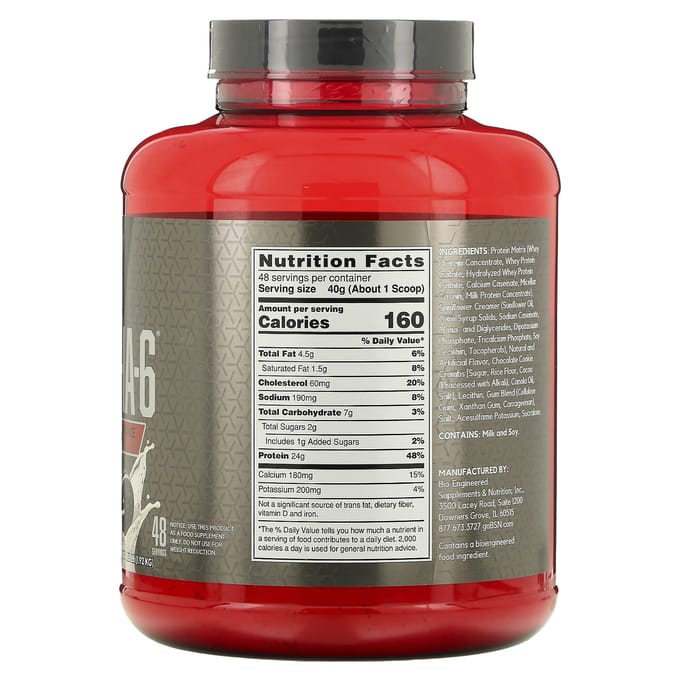 Syntha-6 Edge®, Eiwitpoeder Drankmix, Cookies & Cream, 1,92 kg (4,23 pond)