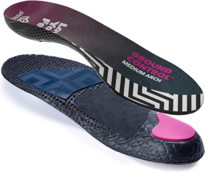 Spenco Medium Arch Ground Control steunzolen - Schoenmaat: 42-44 (29.8cm)