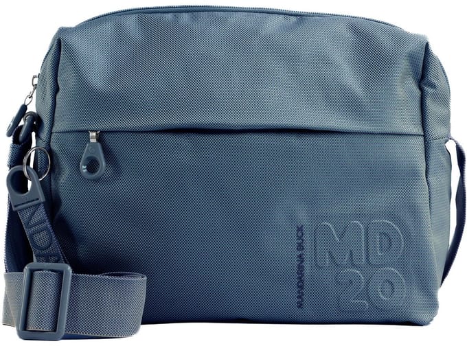 MANDARINA DUCK schoudertas MD20 Medium Zip Crossover Cosmic blauw