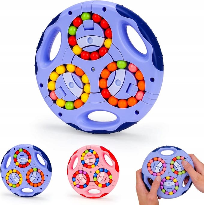 Magic Bean Draaibare Kubus: Educatief en Antistress Speelgoed