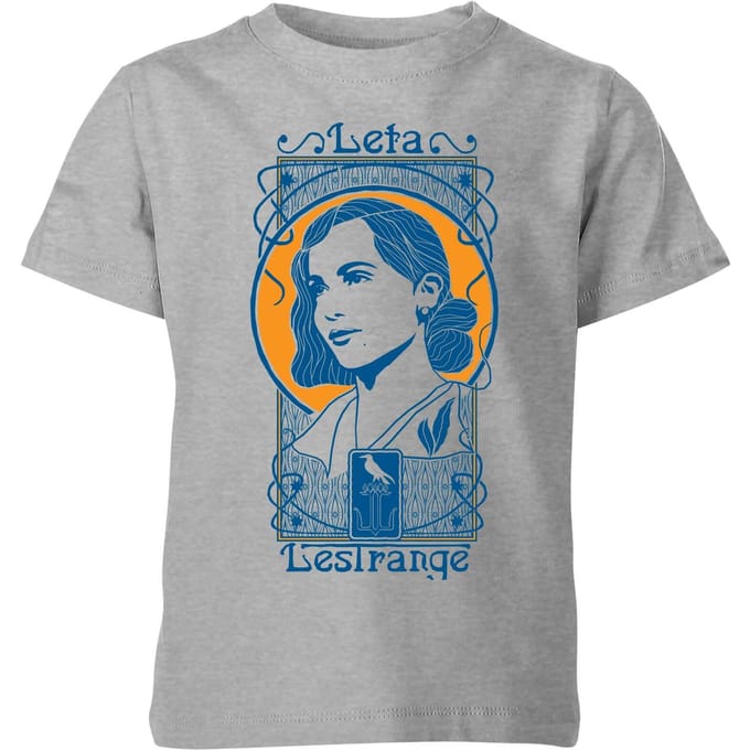Fantastic Beasts Leta Lestrange kinder t-shirt - Grijs - 122/128 (7-8 jaar)