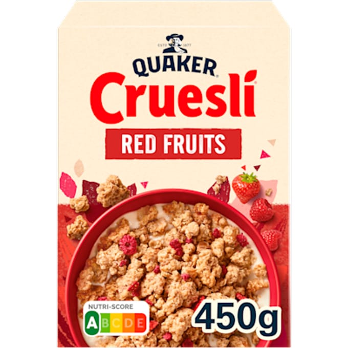 Cruesli rood fruit