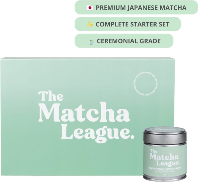Tea Bar - THE MATCHA LEAGUE. - CEREMONIAL MATCHA STARTER PACK