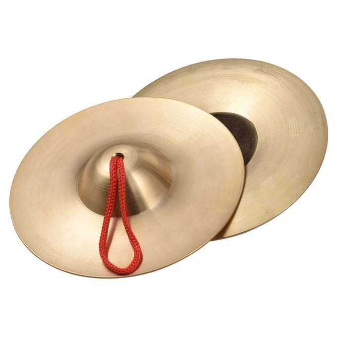 1 paar 5.8in Mini Kleine Messing Handbekkens Gong Band Ritme Beats Percussie Koper Muzikale messing