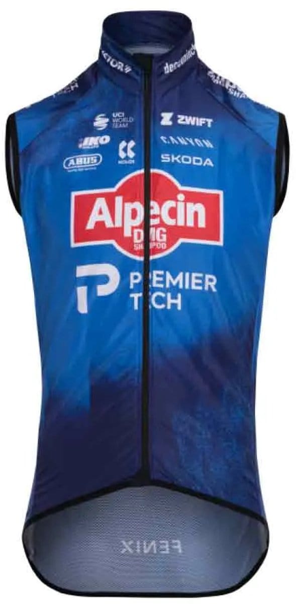 Kalas Alpecin-premier Tech Gilet Blauw L Man
