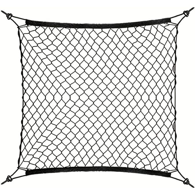 Auto Kofferbak Net Cargo Bagage Kofferbak voor A4 B5 B6 B8 A6 C5 C6 A3 A5 Q3 Q5 Q7 voor E46 E39 E90 E36 E60 E34 E30 F30 F10 70cm x 70cm black