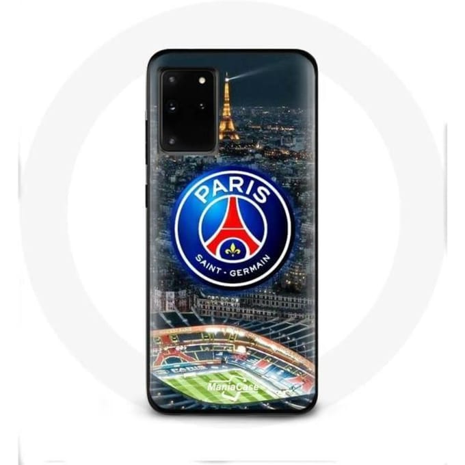 Samsung Galaxy S11 Plus hoesje psg-logo stadionnacht Eiffeltoren