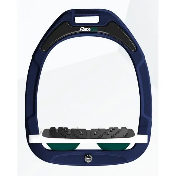 Ultra Grip Gehoekte Beugels Marine/Wit/Groen Flex-On Green Composite