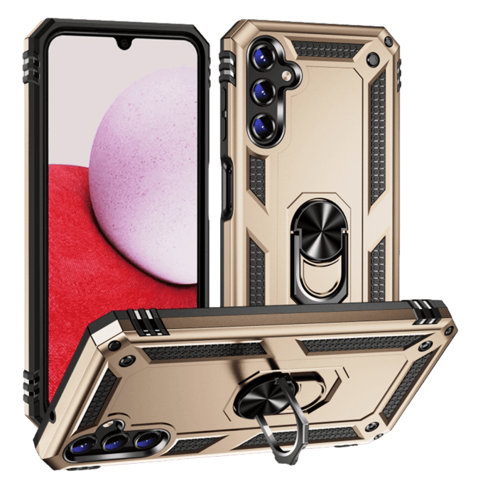 CaseBody Samsung A14 Shield Case Goud