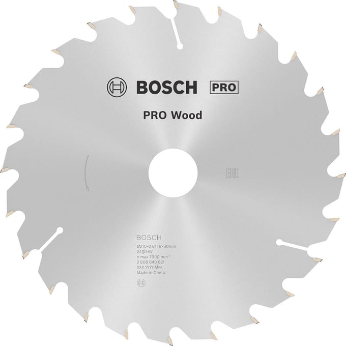 Bosch RUNDSAVKL.OPTILINE 210X2.8X30MM 24T