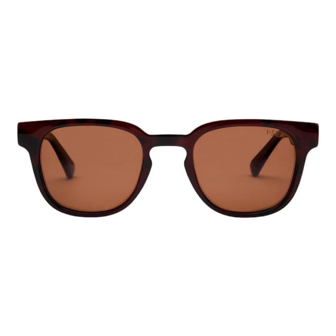 I-sea Mason Gepolariseerde Zonnebril Transparant Brown Polarized Man