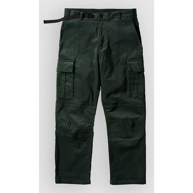 Loose Riders District Corduroy Cargo Broek groen