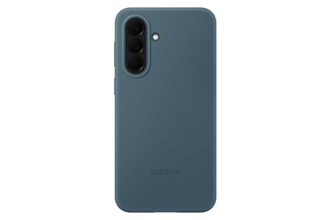 Originele Silicone Backcover voor de Samsung Galaxy A37 (5G) - Dark Green
