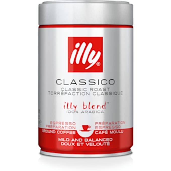 illy gemalen espressokoffie Classico - 250 gram