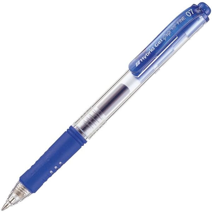 Pentel Gelgrip Roller K157 Blauw