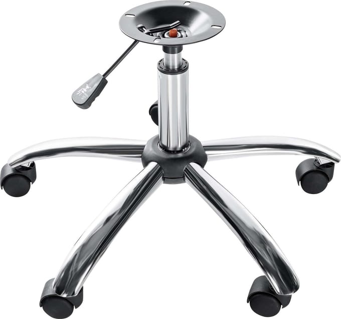 CLP Emil bureaustoel onderstel - Reserve frame - chroom
