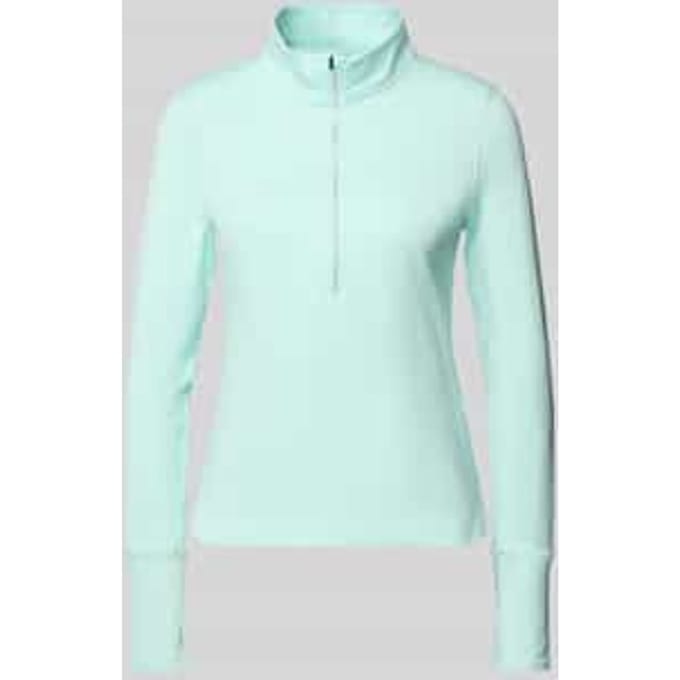 Under Armour Launch Pro Half Zip  Hardloopshirt Dames-mint, zilver
