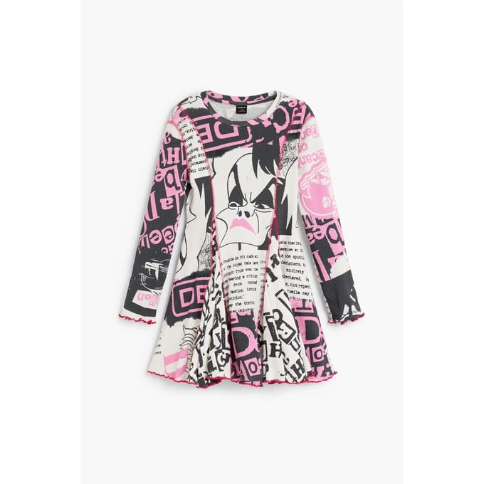 Meisjesjurk Desigual Cruella