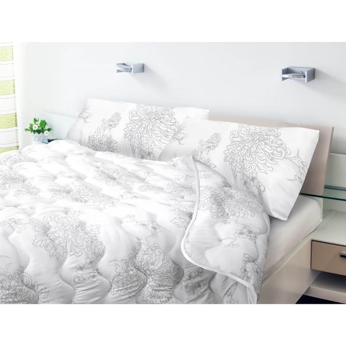 Quilt 140x200 cm all-year anti-allergisch microvezel bedrukt siliconen