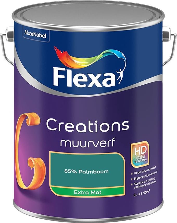 Flexa - Creations Muurverf Extra Mat - 85% Palmboom - Mengverf - 5 L