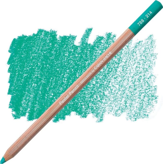 Caran D'ache Pastel Potlood - Beryl Green (214)