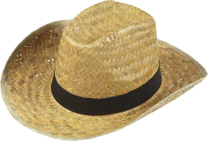 Cowboyhoed stro Texas