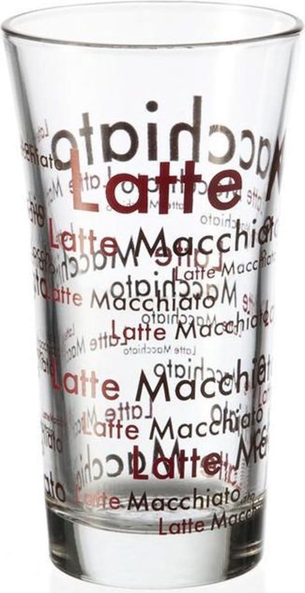 Montana Enjoy Latte Macchiato glas - 6 stuks