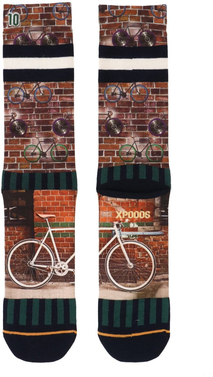 XPOOOS - Bikey Heren Sokken - 1-Pack - Maat 43-46