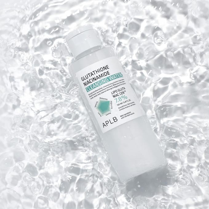 APLB Glutathion Niacinamide Reinigingswater 160ml #160ml 1PCS white