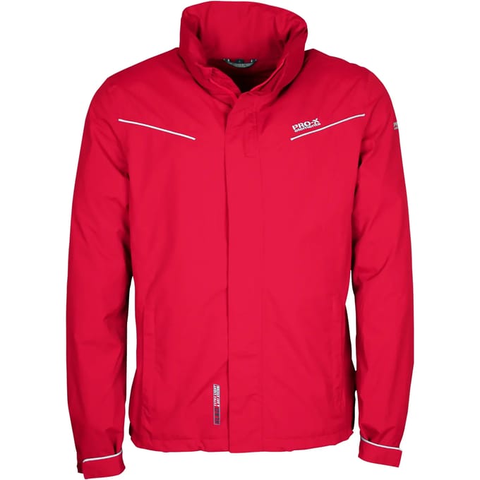 Pro-x Elements Outdoorjas Dexter Heren Polyamide Rood Maat M