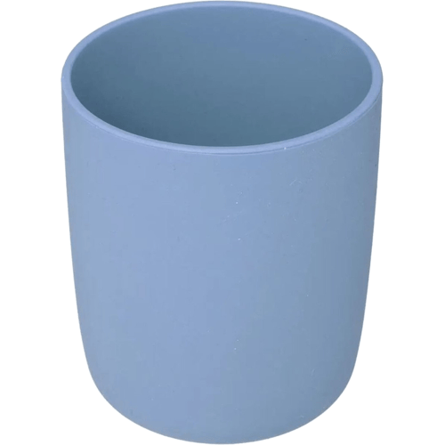 Atmosphera Siliconen Kinder Eetset - Blauw, 4 stuks