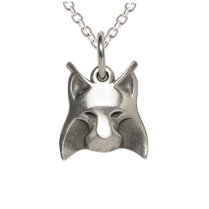 AuBor ®. Zilveren hanger. De Lynx