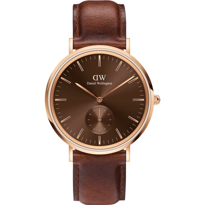 Daniel Wellington DW Watch Classic Multi-Eye St Mawes Amber Rose Gold 40mm MIC