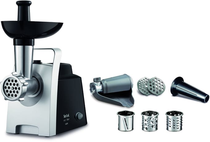 Tefal HV1 NE109838 - meat grinder - silver/black