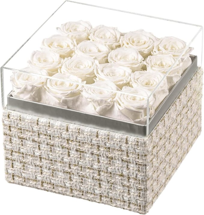 Eeuwige Rozen in Luxe Box Cadeau voor Vrouwen en Moederdag