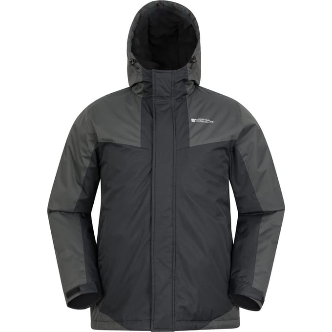 Mountain Warehouse Heren Dusk III Ski jas (Zwart/Grijs)