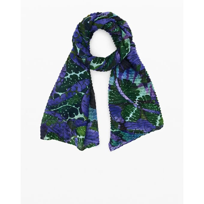 Desigual sjaal Dotty Rectangle Foulard Lima veelkleurig