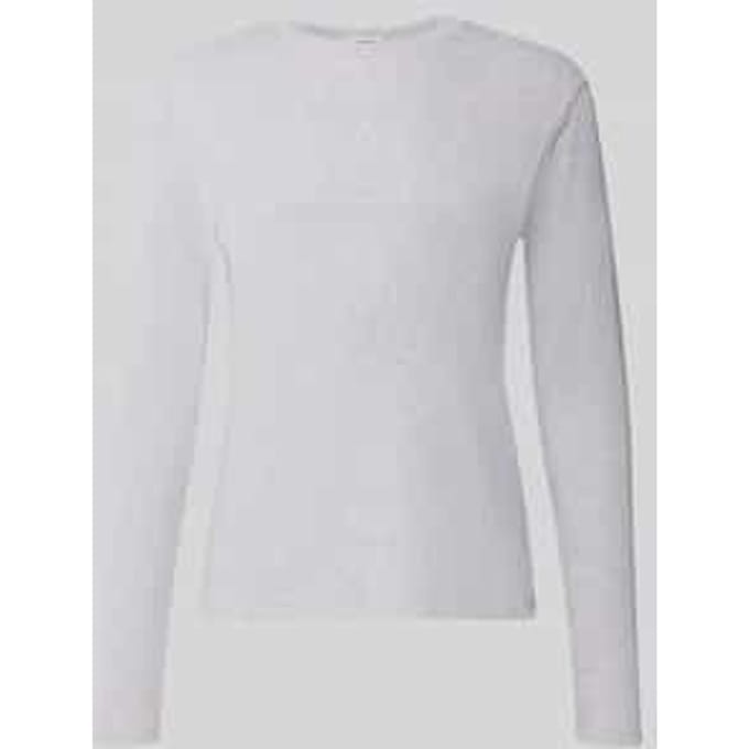 Slim fit shirt met lange mouwen van puur katoen model 'Enil'