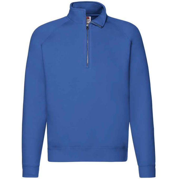 Fruit of the Loom Heren Premium Polycotton Sweatshirt (Koningsblauw)
